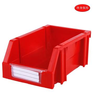 Raxwell 組立背掛零件盒 物料盒，外尺寸規格D*W*H(mm)：160×100×74，全新料，紅色，單位：個