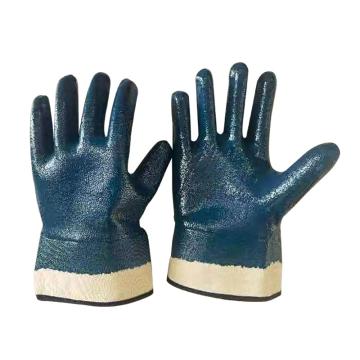 Raxwell 防油手套，ROWP0042 蓝边，安全口，均码 售卖规格：1双
