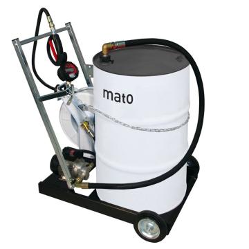 马头/MATO 移动式电动齿轮泵系统EP200-F，3433857 用于200L桶，带有10m软管卷盘和控油枪-XY 售卖规格：1套