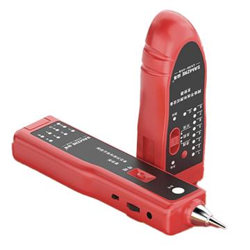 山泽/SAMZHE 多功能电话网络寻线仪套装，CS-30，红色