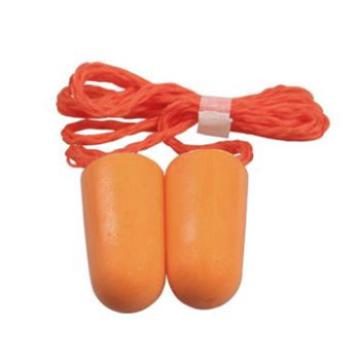 3M 一次性耳塞，子弹型PU发泡材质 带线，100副/盒，型号1110