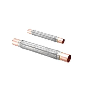 鸿森 避震波纹金属软管，VAFX-118-28（原型号VAH-118-28），1_1/8"ODF焊口，全不锈钢波纹管