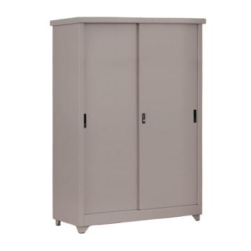 盛悦欣美 室外置物柜，1800×1325×550(mm) 棕色,单层承重80KG,板材0.8mm 售卖规格：1个