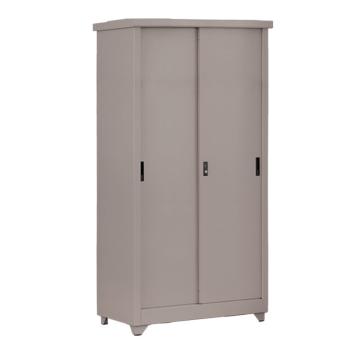 盛悦欣美 室外置物柜，2000×1025×550(mm) 棕色,单层承重80KG,板材0.8mm 售卖规格：1个