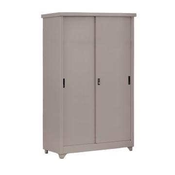 盛悦欣美 室外置物柜，2000×1225×550(mm) 棕色,单层承重80KG,板材0.8mm 售卖规格：1个