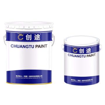 创途/CHUANGTU 厚浆环氧树脂防腐面漆，RAL4008,信号紫罗兰，20kg主漆+4kg固化剂 售卖规格：24公斤/组