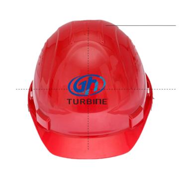 霍尼韦尔 安全帽，H99RA115S，ABS带透气孔 红色 前印蓝“GH”+黑“TURBINE”（同系列30顶起订）