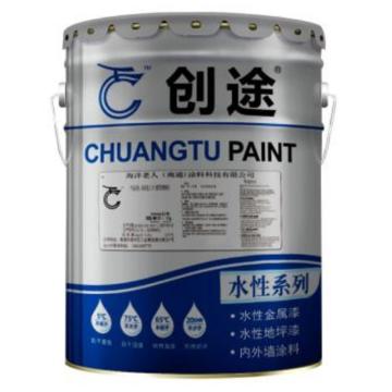 创途/CHUANGTU 水性丙烯酸道路划线漆，黄色，20kg/桶 售卖规格：20公斤/桶