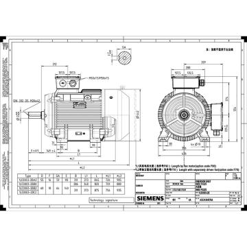 西门子/SIEMENS 电机，1LE0003-2BA23-3AA4 售卖规格：1台