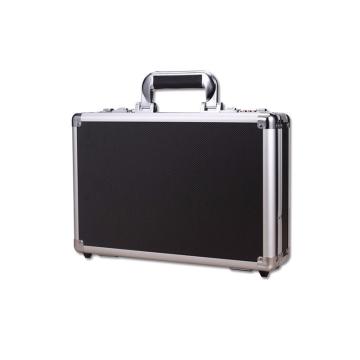 安赛瑞 手提式密码工具箱，材质:铝合金,规格:42×32×14cm(外径),黑色箱填充棉,28470