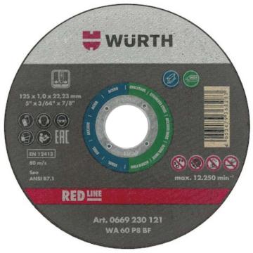 伍尔特/WURTH 用于不锈钢的切割片-绿色-不锈钢，0669230238 Φ230×1.8×22.23mm 售卖规格：25片/盒