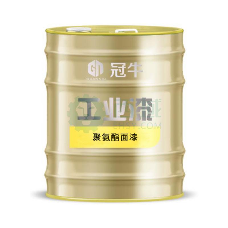 冠牛/GN 聚氨酯面漆，桔黄色，20kg主漆+4kg固化剂/组 售卖规格：24公斤/组