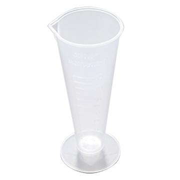 垒固 塑料量杯，S-000101 50ml，PP，锥形不带把手 售卖规格：1个