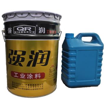 强润/QR 环氧煤沥青防腐漆，黑色，A组份20kg+3kgB组份 售卖规格：23公斤/组