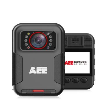 AEE 执法记录仪，DSJ-K2 128G 执法记录仪高清红外便携小巧监控双电现场记录仪 售卖规格：1台