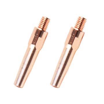 黑狼 铬锆铜导电嘴，M6*40*0.8 适用0.8mm焊丝 售卖规格：10个/盒