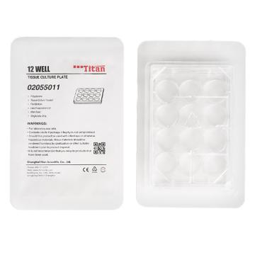 泰坦 12孔细胞培养板 平底 TC 无菌,SWXB-PYB012-ZX,1箱(1块/包,100块/箱)，SWXB-PYB012-ZX 售卖规格：1箱