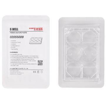 泰坦 6孔细胞培养板 平底 TC 无菌,SWXB-PYB006-ZX,1箱(1块/包,100块/箱)，SWXB-PYB006-ZX 售卖规格：1箱