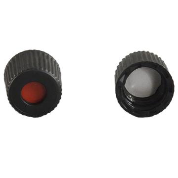 泰坦 8mm预组装黑色开口螺纹盖 带白色PTFE/红色硅胶垫，1包（100个/包）FXJYP-0033 售卖规格：1包