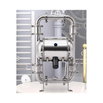固德 卫生隔膜泵，QBW3-40PHFP 泵体材质：食品级304不锈钢