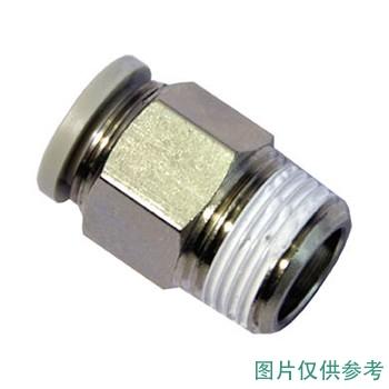 亚德客/AirTAC 气动接头，PC6-01-M 售卖规格：10个/包