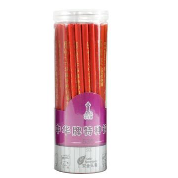 中华 特种铅笔，536 红色 玻璃陶瓷塑料金属等专用铅笔记号笔 50支/盒 售卖规格：1筒