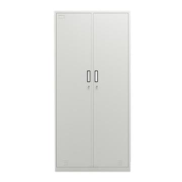 臻远 两门更衣柜，900*500*1800mm 钢板厚度为0.7mm 灰白色 售卖规格：1台