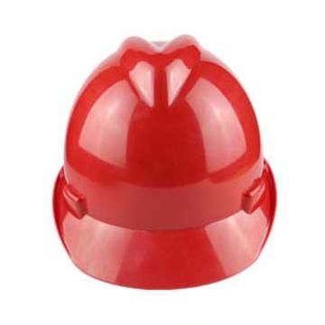 汉盾 V型ABS标准型安全帽，HD-HT03，红色 旋转式帽衬，Y型下颚带 售卖规格：1顶