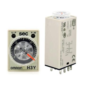 欧姆龙/OMRON 时间继电器，H3Y-2-C AC220V 10S 售卖规格：1个