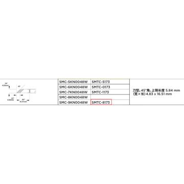 METCAL 烙铁头，SMTC-8173 售卖规格：1个