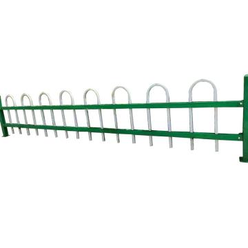 鑫慕源 U型草坪护栏，U型弯柱高50公分 ，立柱1米 ，立柱间距3米 一网一柱一底座 售卖规格：1米