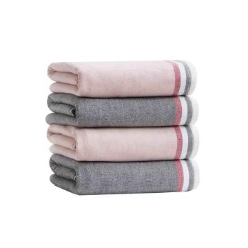 三利/SANLI 浴巾，良品生活吸水纯棉随机色 70×140cm 430g 售卖规格：1条