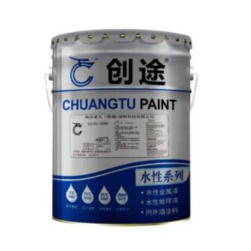 创途/CHUANGTU 丙烯酸面漆，国标Y03奶油，8kg/桶 售卖规格：8公斤/桶