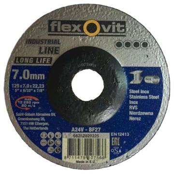 富来维特/FlexOvit 树脂打磨片，66252829225 125x7.0x22.23mm，A24V-T27 售卖规格：1片