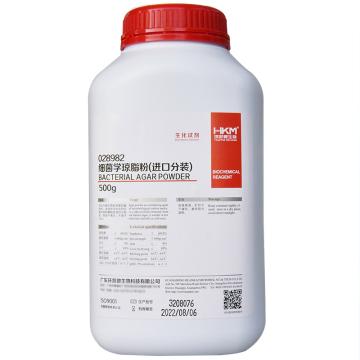 环凯微生物 细菌学琼脂粉(进口分装)，28982 500g/瓶 售卖规格：1瓶
