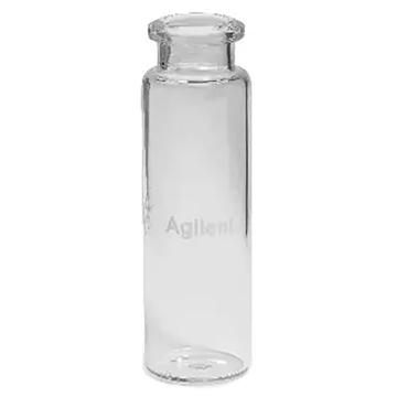 安捷伦 样品瓶，顶空，经认证，钳口，透明，平底，20ml，规格：22.75×75mm（20mm瓶盖），5182-0837 售卖规格：1包