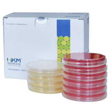 环凯微生物 甘露醇氯化钠琼脂平板，CP0251 9cm*20个/盒，20.5ml/皿（φ 90mm）/盒 售卖规格：1盒