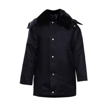 安赛瑞 中长款防寒保安大衣，300143 加厚 黑色，165 售卖规格：1套