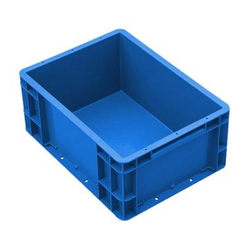 英达斯贝克 EU周转箱，EU43175，蓝色 外尺寸：400×300×175mm，无盖 售卖规格：1个