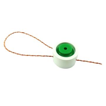 哈德威 圆面铅封（10cm铅封线），Sl-06E，绿色，随机编码 售卖规格：100条/包