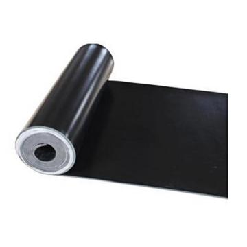 华泰 耐高压光面平面绝缘垫，绝缘胶板，黑色，3mm厚 1.2m宽 8米/卷，5kv 售卖规格：1卷