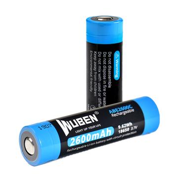 务本 18650锂离子电池，ABE-2600C，双颗 2600毫安，含双颗包装 售卖规格：1个