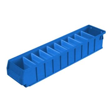 英达斯贝克 分隔式零件盒(不带隔板），5011 小3号,尺寸:500×110×90mm,蓝色 售卖规格：1个
