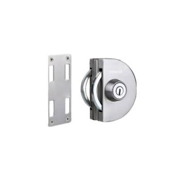 索耐尔/SONAO 玻璃门锁，802A，H-802A圆形双面单开 售卖规格：1套