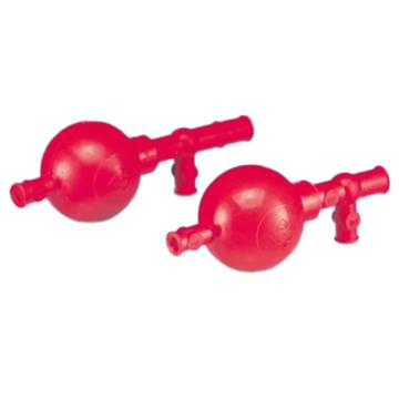 VITLAB 定量吸球，NR，3个阀门，通用型，适用于10ml以下移液管，104099 售卖规格：1包