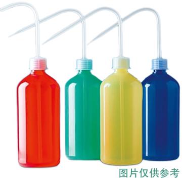 VITLAB 洗瓶，彩色，PE-LD，132603 售卖规格：5个/包