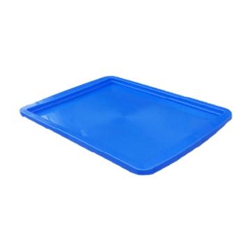 英达斯贝克 塑料固定式分格周转箱箱盖，蓝色,570通用盖 尺寸:565×420×20mm 售卖规格：1个