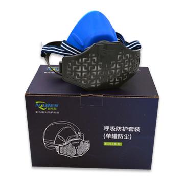 耐呗斯 面罩单滤盒防尘套装，8102SN，1套/盒
