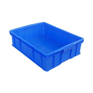 英达斯贝克 塑料固定式分格周转箱，590特厚,蓝色 外尺寸:590×385×145mm 售卖规格：1个