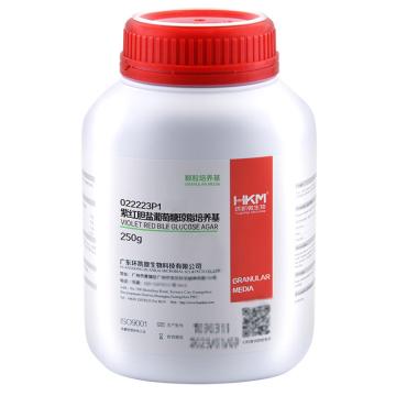 环凯微生物 紫红胆盐葡萄糖琼脂（20版药典,颗粒型)，022223P1 250g/瓶 售卖规格：1瓶